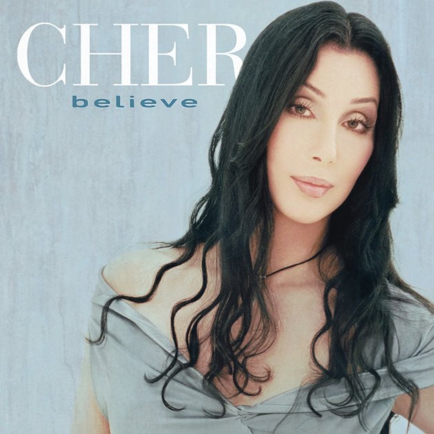 Capa do álbum Believe, lançado em 1998.