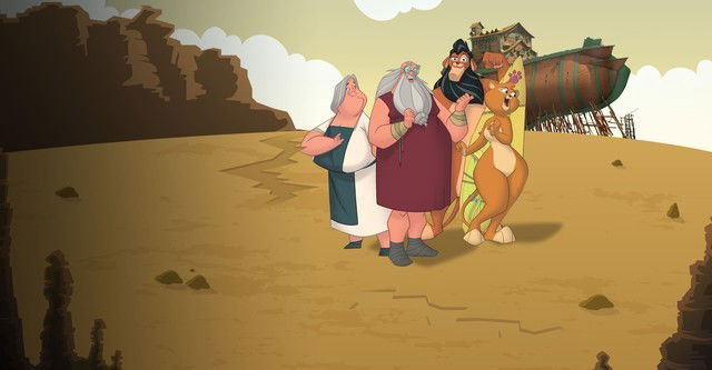 Cena da animação A arca.