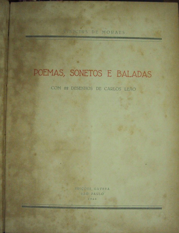 O soneto da fidelidade”, de - Companhia das Letras