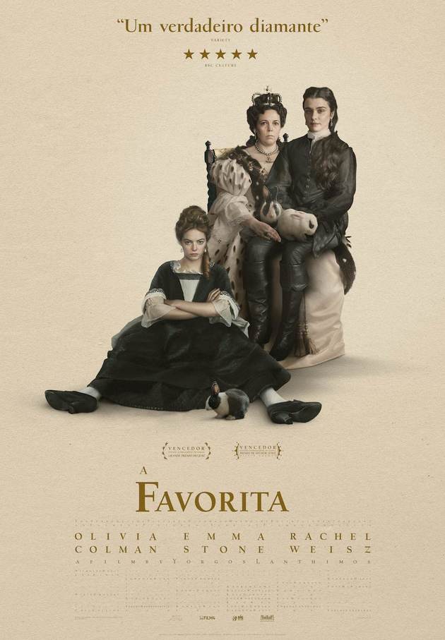 Cartaz do filme A Favorita.