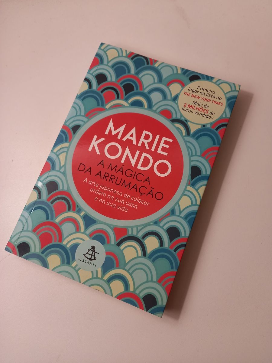 capa do livro a mágica da arrumação