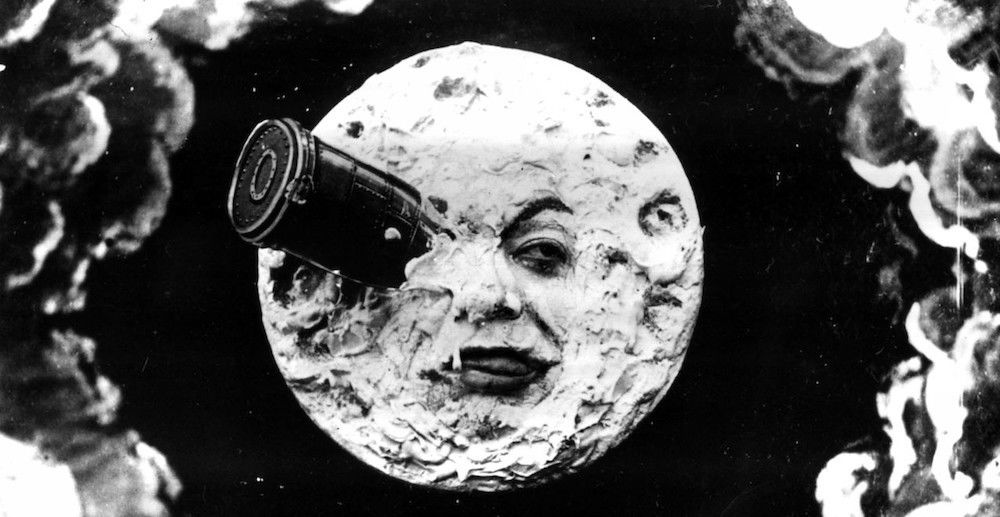 A viagem à Lua, de Méliès