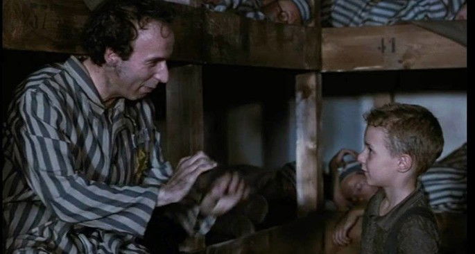 cena do filme A vida é bela