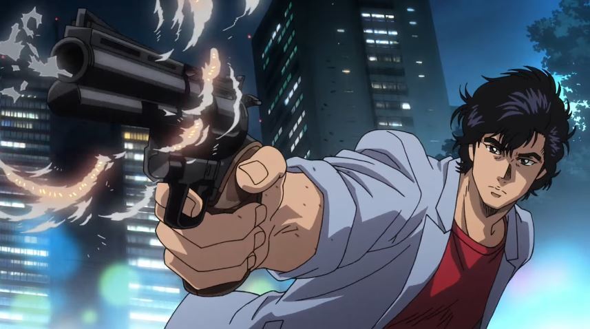 Frame do anime City Hunter