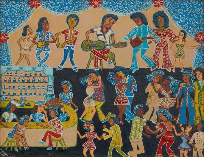 Tela Bar com gafieira Maria Auxiliadora