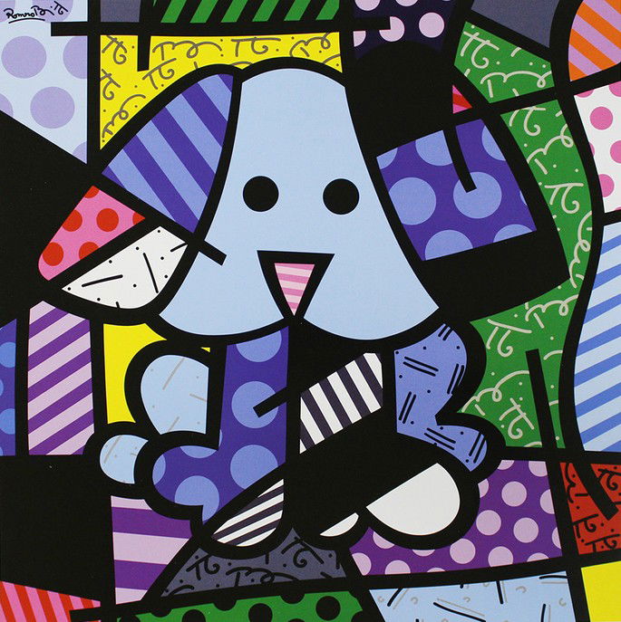 cachorro romero britto