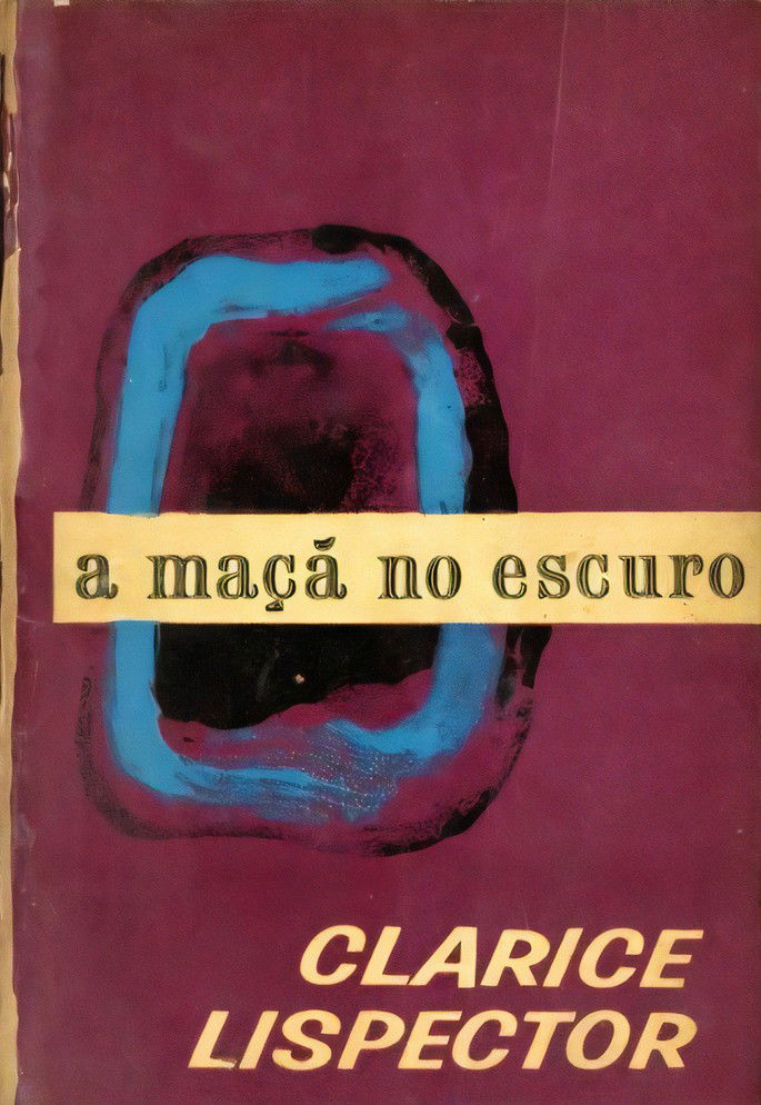 Capa da primeira edição de A maçã no escuro