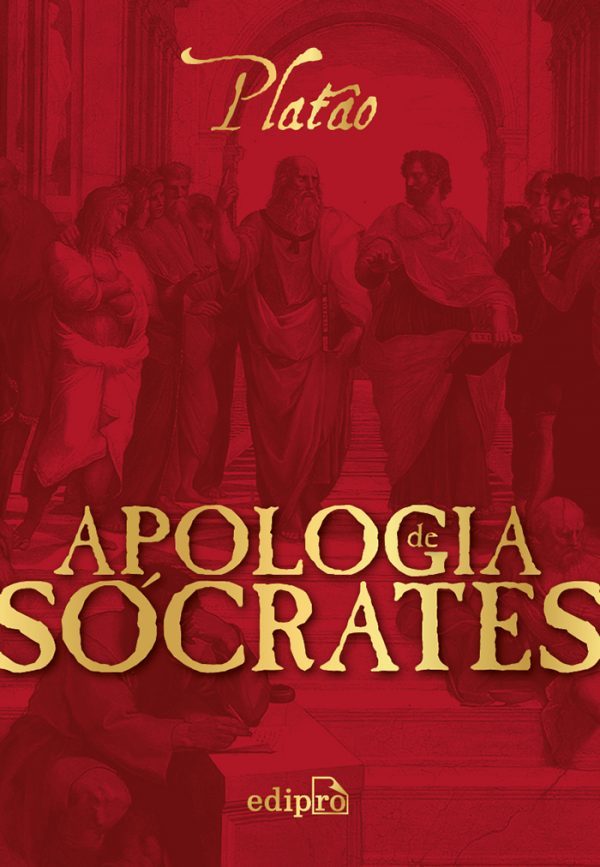 Capa do livro Apologia de Sócrates.