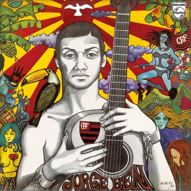Capa do LP de Jorge Ben, lançado em 1969.