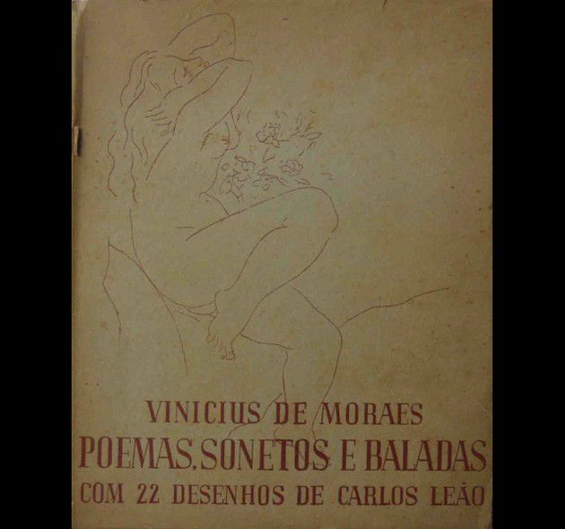 Capa da primeira edição de Poemas, Sonetos e Baladas (lançada em 1946), que contém o Soneto de fidelidade.