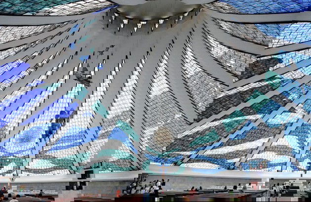 Vitrais da Catedral.