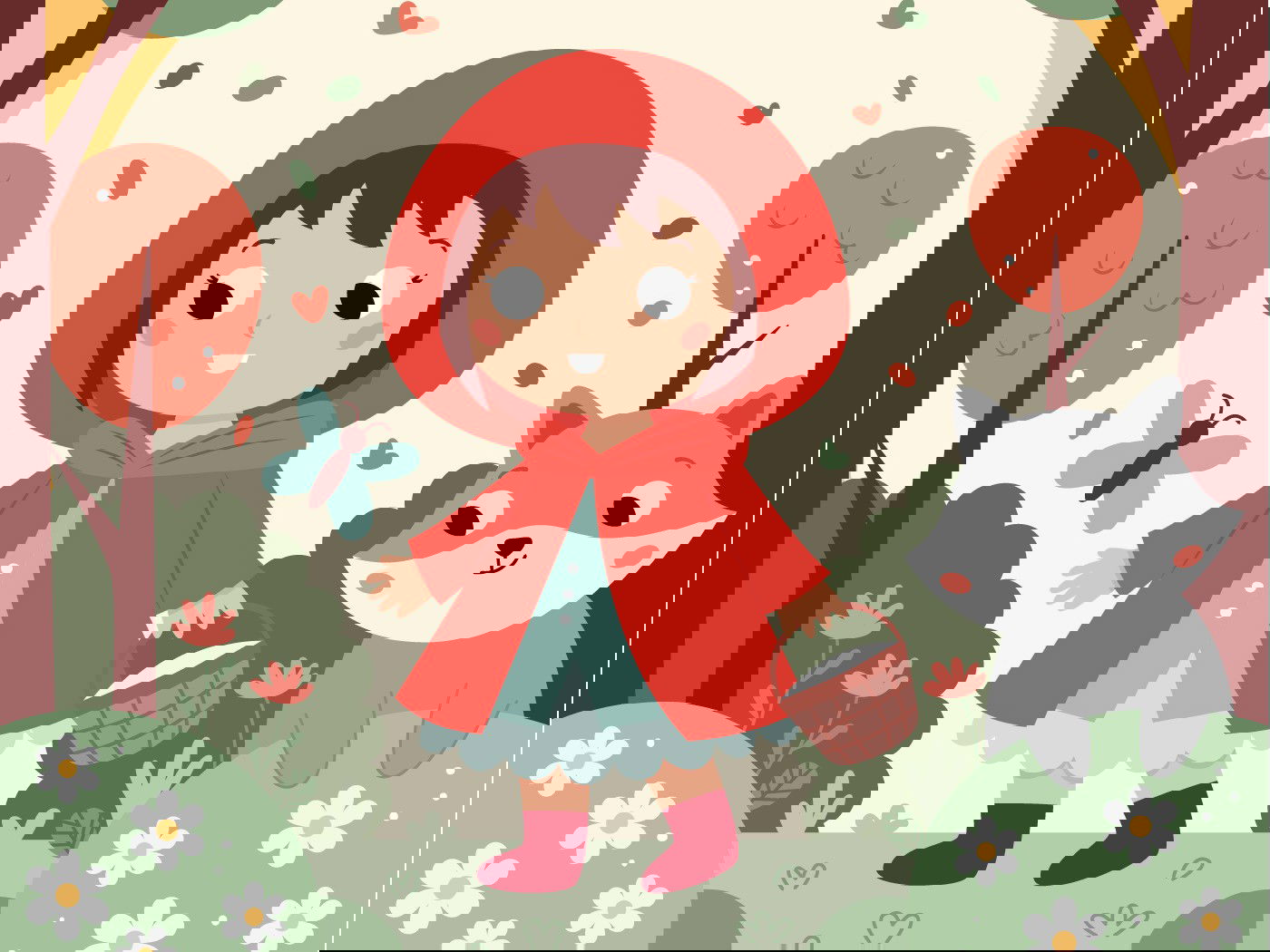 Chapeuzinho vermelho.