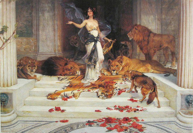 Circe por Wright Barker (1889)