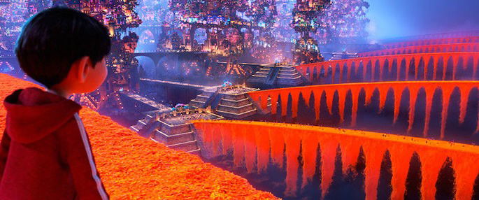 O filme é repleto de cores vivas e de elementos que fazem referência à cultura mexicana.