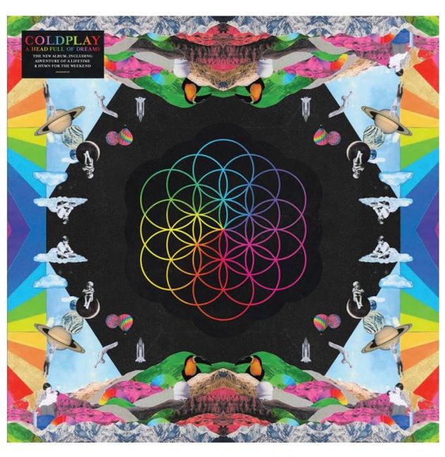 Capa do álbum A head full of dreams.