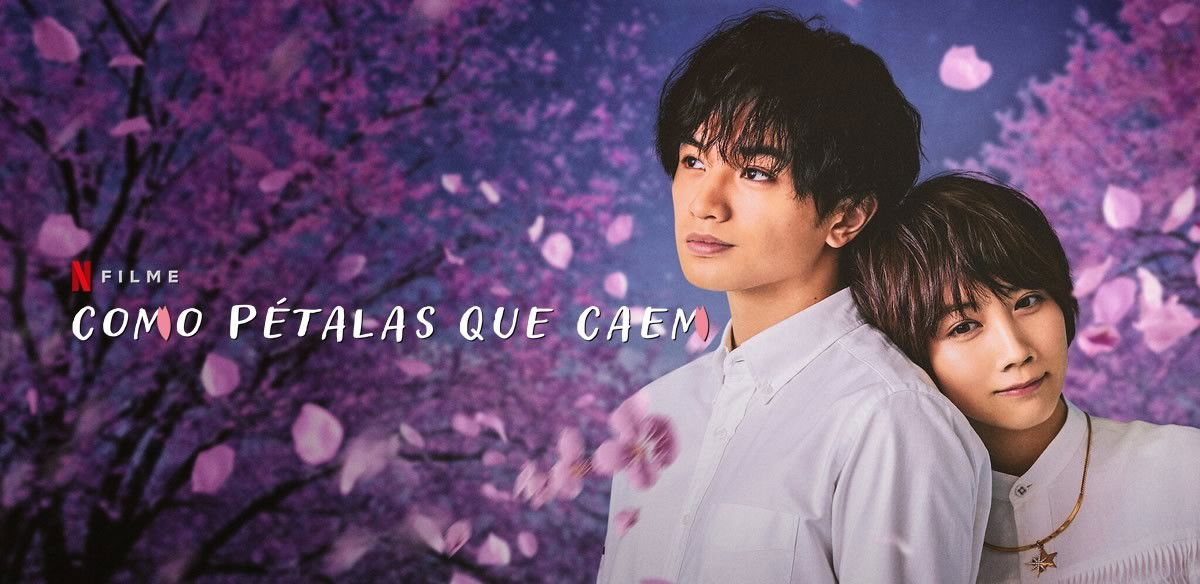 cartaz do filme Como pétalas que caem