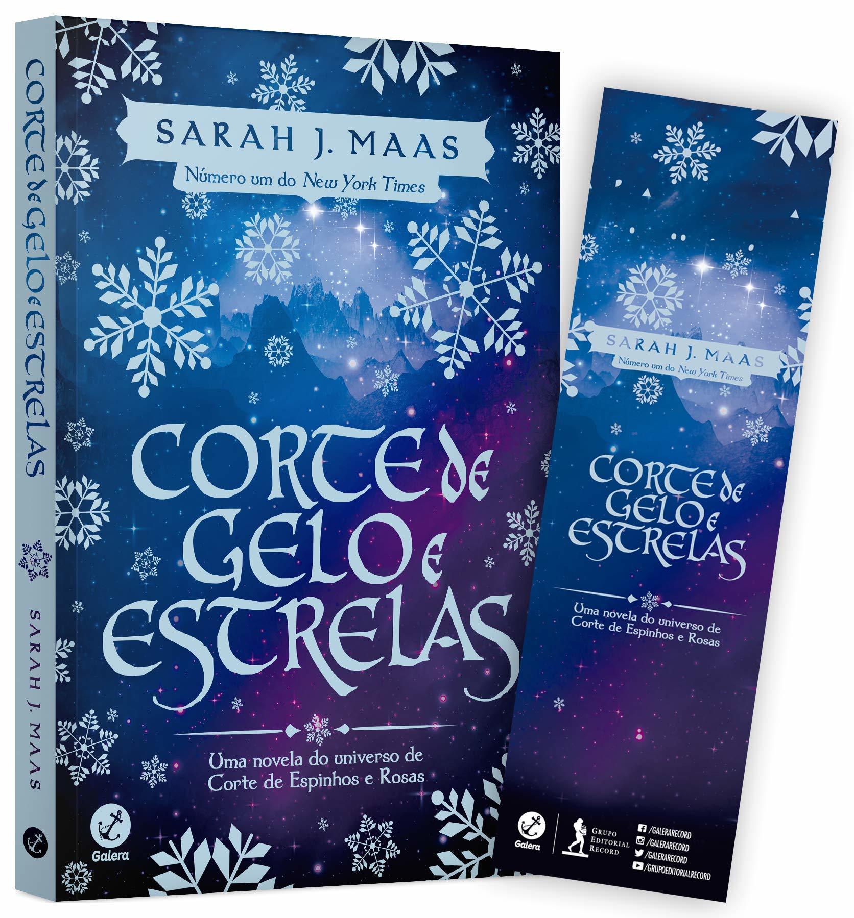 capa de corte de gelo e estrelas