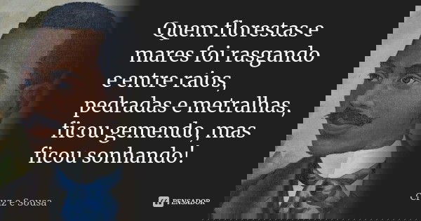 Cruz e Sousa poeta simbolista