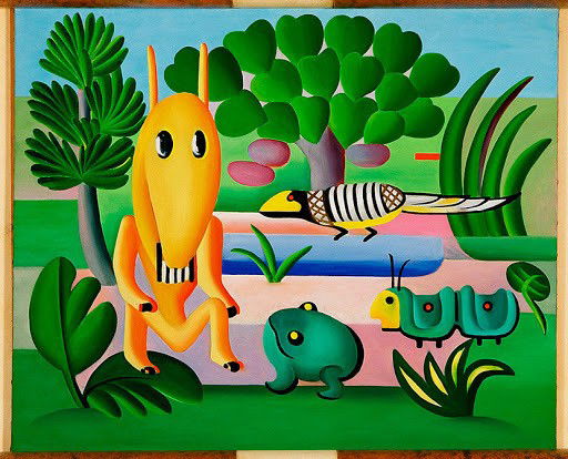 Quadro Cuca, de Tarsila do Amaral