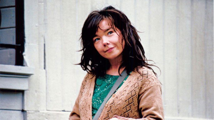 Bjork em cena de filme Dançando no escuro