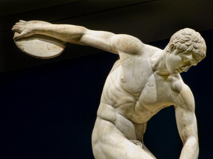 Estátua O Discóbolo, de Míron