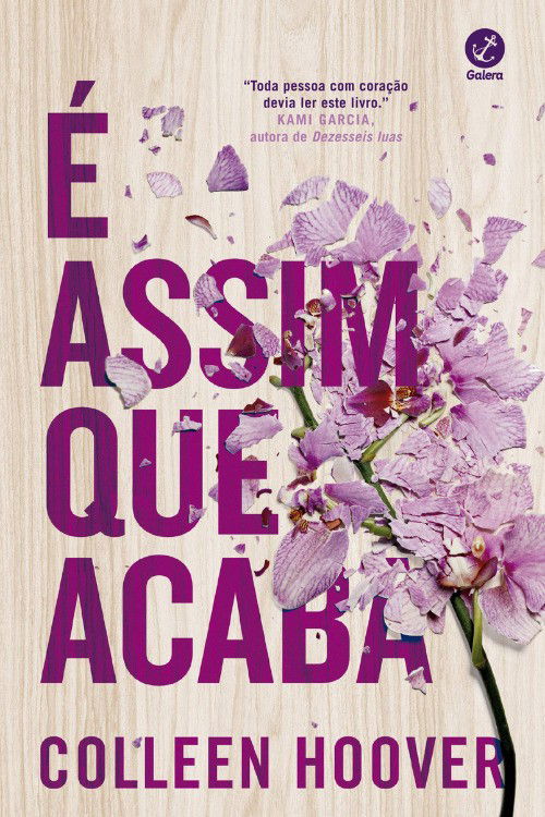 Capa do livro de Colleen Hoover.