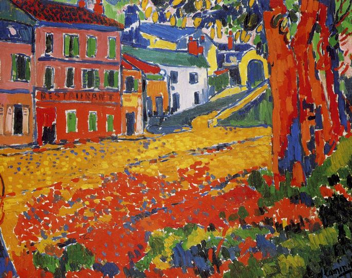 O restaurante (1905), de Maurice de Vlaminck