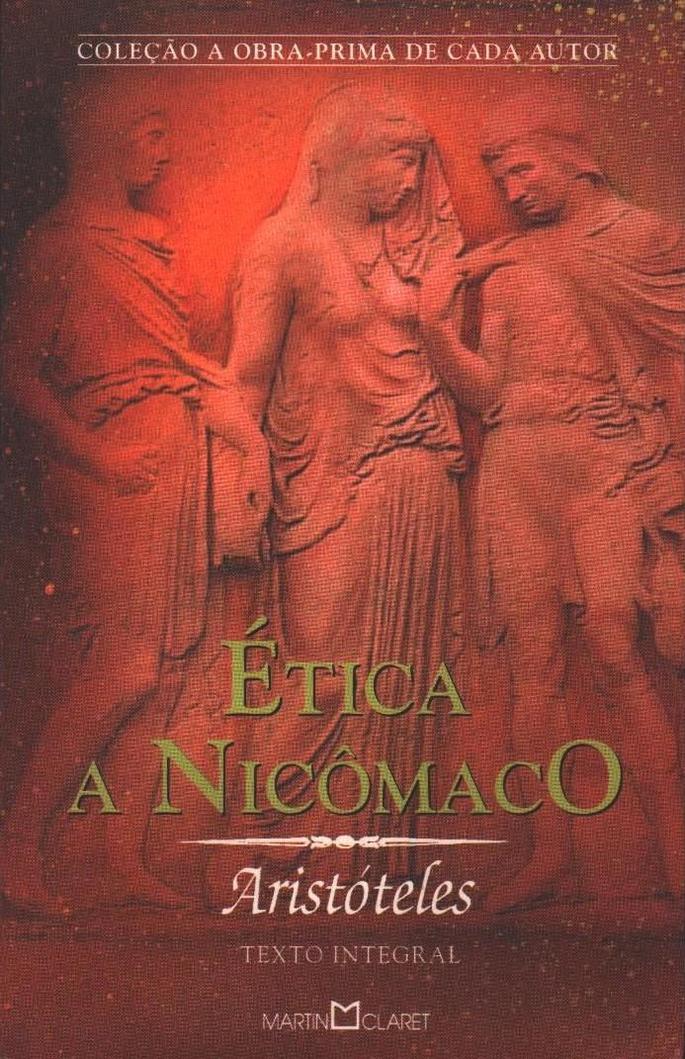 Capa de Ética a Nicômaco.