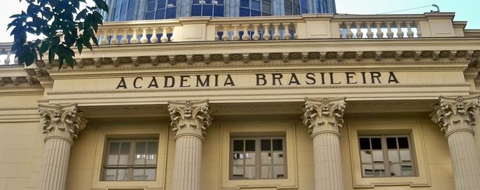 Fachada do prédio da Academia Brasileira de Letras.