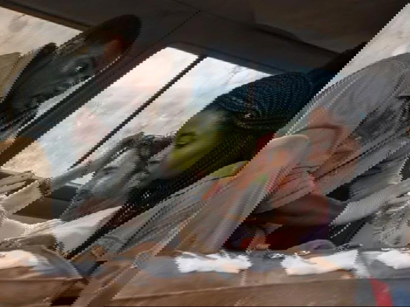 Cena do filme A Fera