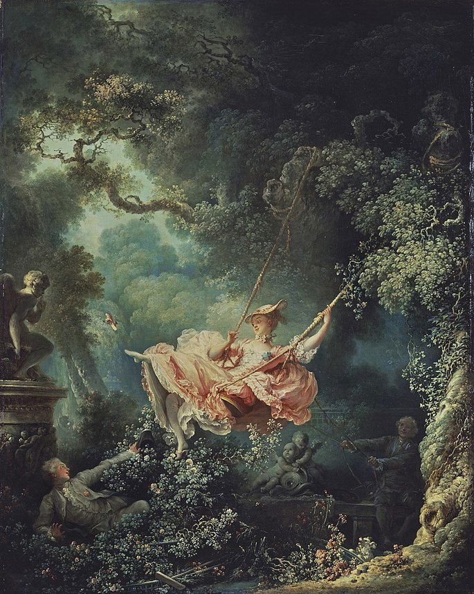 Tela de Fragonard, o Balanço