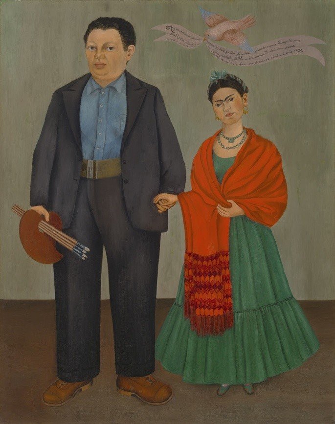 Quadro Frida e Diego