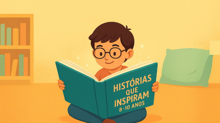 Histórias para crianças de 8 a 10 anos: contos infantis com valores