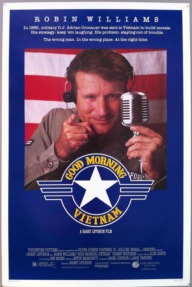 Cartaz do filme Good Morning Vietnam.