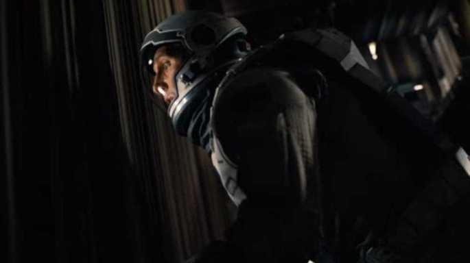 Interestelar Cooper vê o quarto da filha de dentro do hipercubo