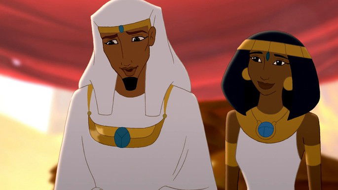 Cena da animação José, o rei dos sonhos.