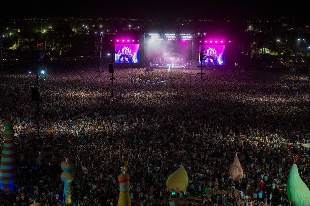 As cenas do longa metragem onde aparece público foram filmadas no Festival de Coachella, em 2017.