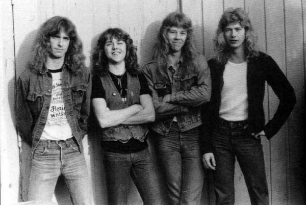 Metallica em 1983.