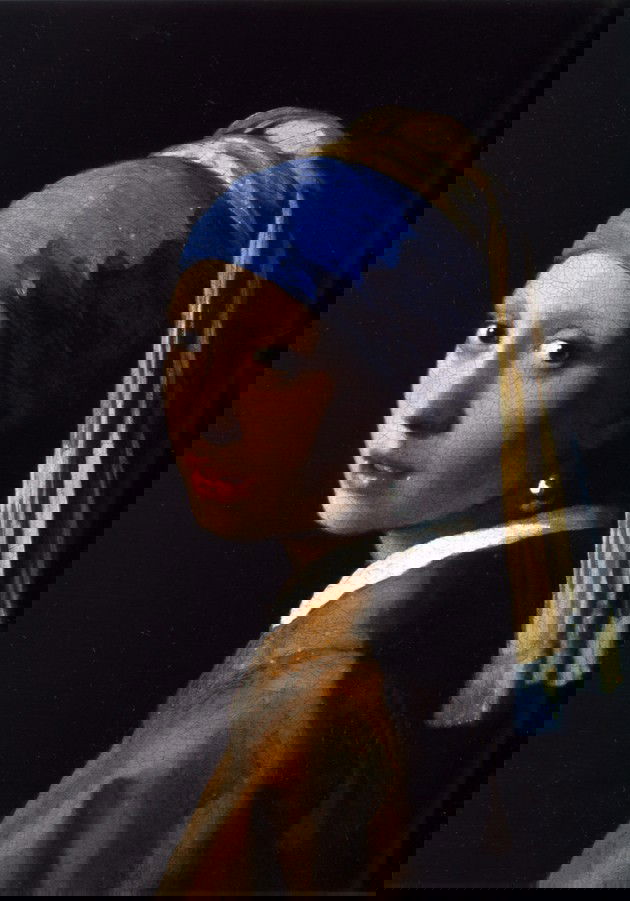 Moça com brinco de pérola