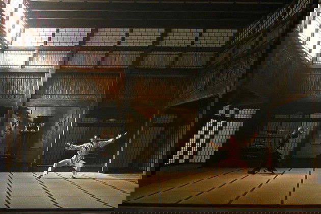 Luta entre Morpheus e Neo.