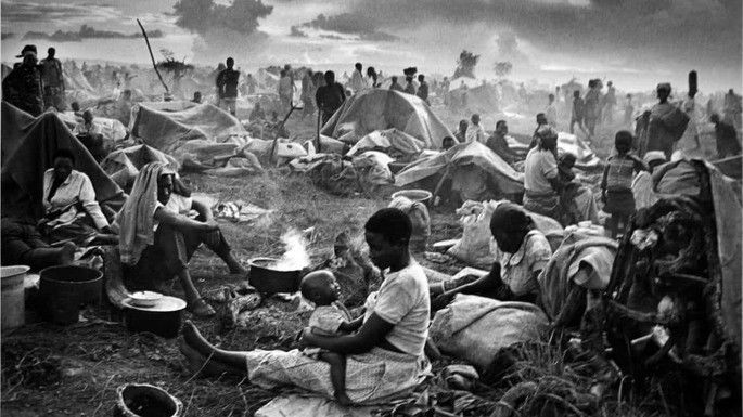 fotografia do projeto Êxodos de Sebastião Salgado