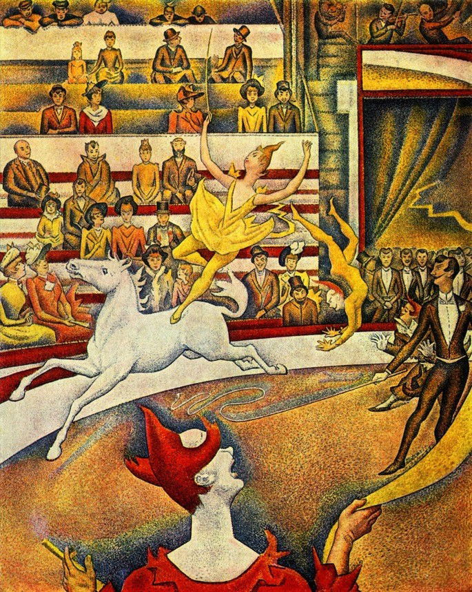 O Circo (1890 - 1891), de Georges Seurat