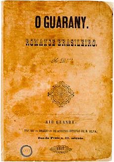 Primeira edição de O guarani.