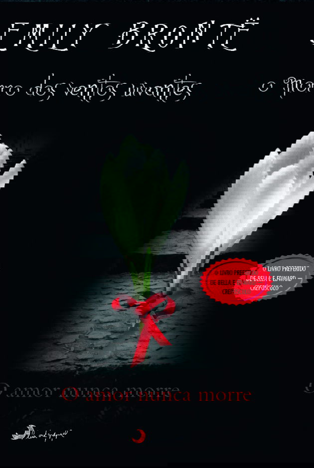 Edição que traz na capa uma referência a Twilight.