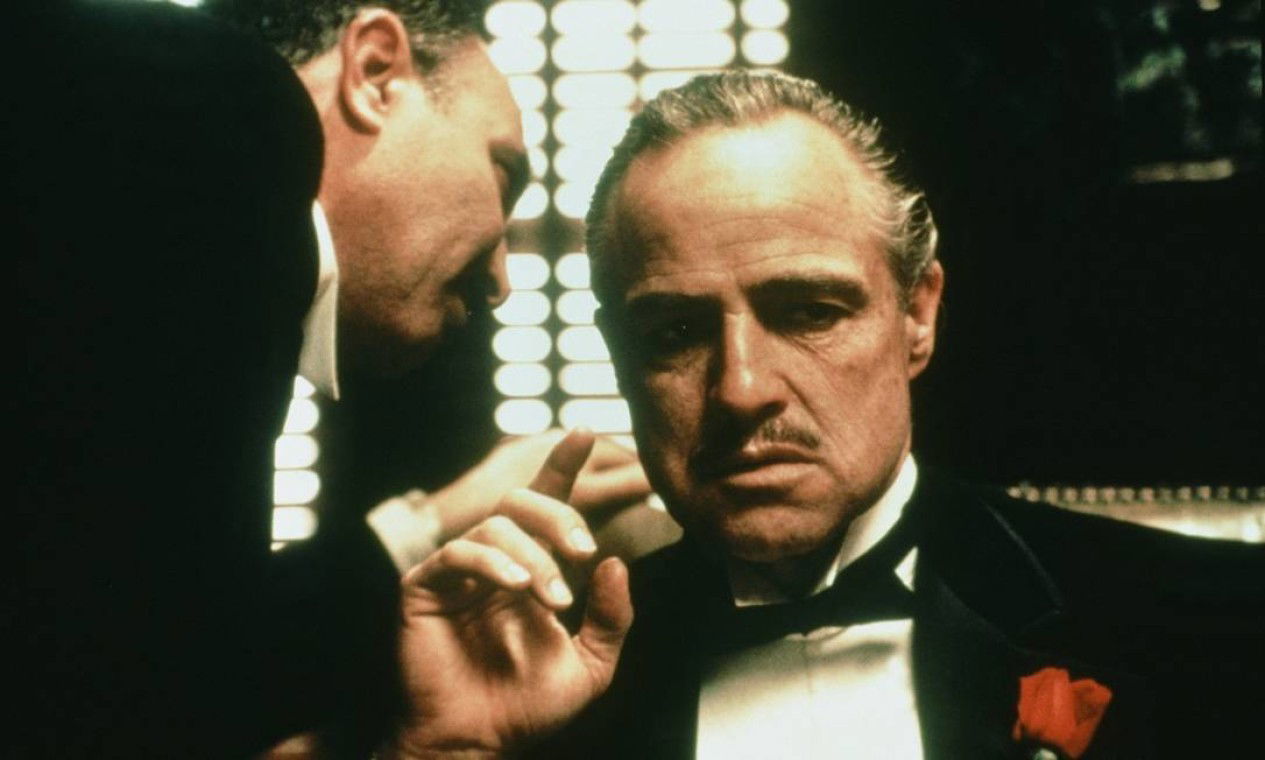 Vito Corleone, o patriarca da família.