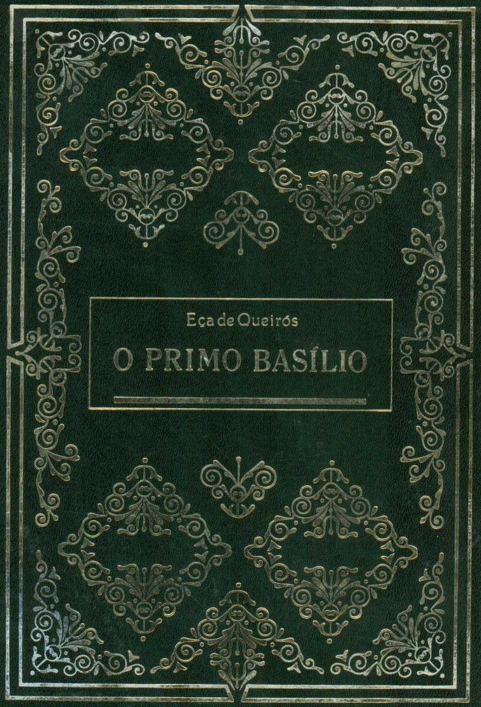 Capa do livro O Primo Basílio, de Eça de Queirós.