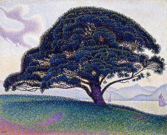 The Bonaventure Pine (1893), de Paul Signac