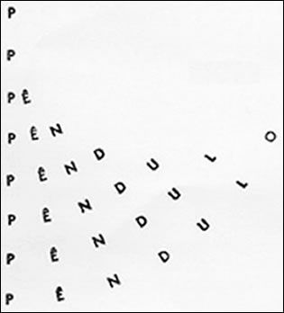 Pêndulo, de E.M. de Melo e Castro