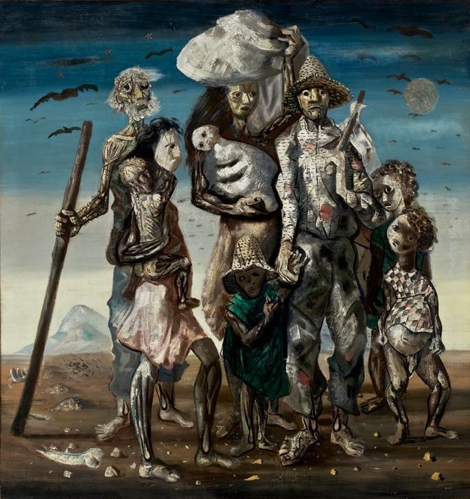 Os retirantes, de Candido Portinari