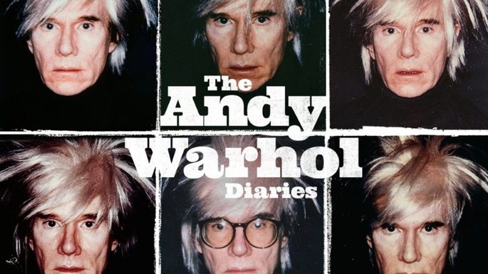 cartaz da série Diários de Andy Warhol
